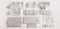 RF connector with shielding frame cover for CATV CPE 